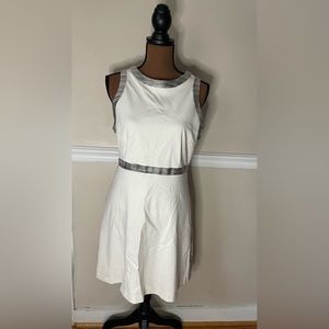 Amanda Uprichard Ivory Aurora Dress Size Large